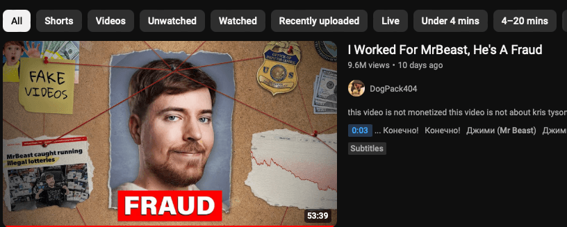 The Downfall of Mr. Beast: A Modern P.T. Barnum